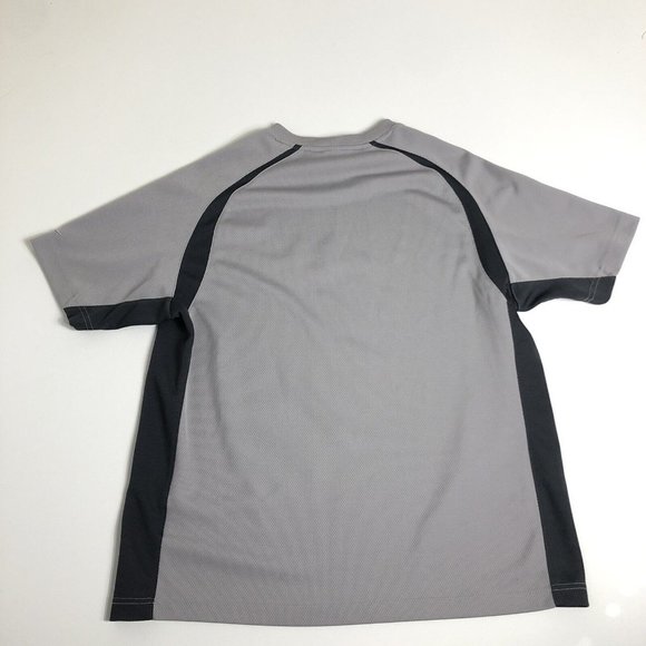 NIKE Athletic gym￼ MEN'S TEE GRAY SIZE LARGE T-SHIRT K50‎ - Picture 1 of 5
